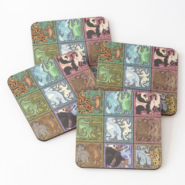 Item preview, Dances of the Whimsical Wilds: Biome Panels designed and sold by Mokt Makes Art.