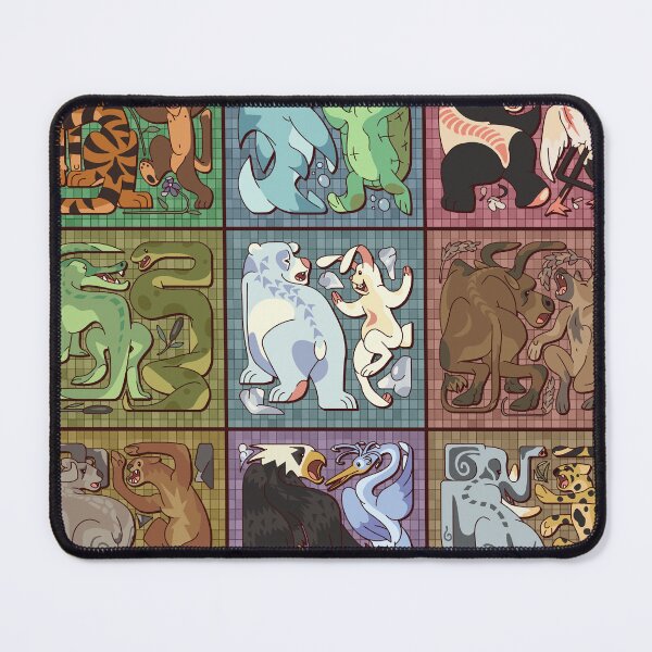 Item preview, Dances of the Whimsical Wilds: Biome Panels designed and sold by Mokt Makes Art.