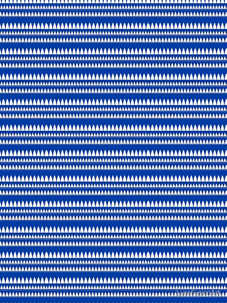 Thumbnail 4 of 4, Samsung Galaxy Phone Case, Shell Rows Blue Pattern designed and sold by LuxeFusionArt.