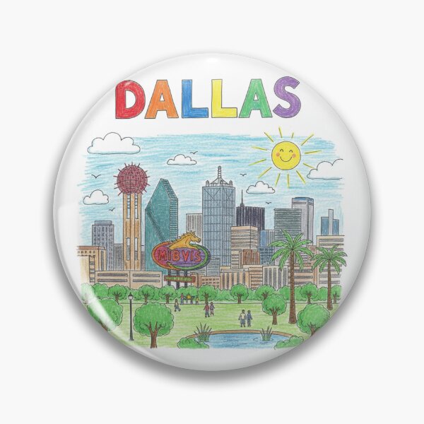 Item preview, Dallas designed and sold by Trippin-Tito's.