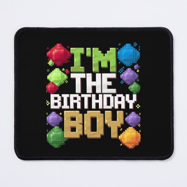 Item preview, I'm The Birthday Boy Party Video Gamer Pixel Number  designed and sold by CombatTask.