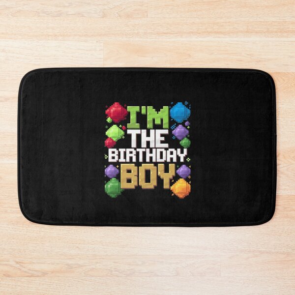 Item preview, I'm The Birthday Boy Party Video Gamer Pixel Number  designed and sold by CombatTask.