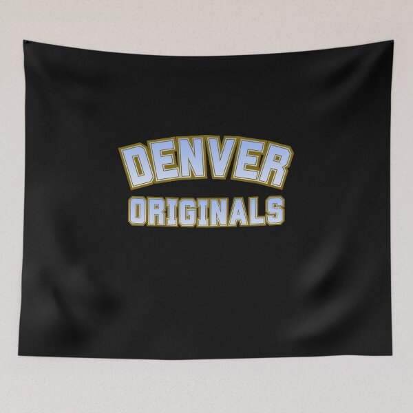 Item preview, Denver Originals – Retro Varsity Sports Typography designed and sold by CoolSerenity.