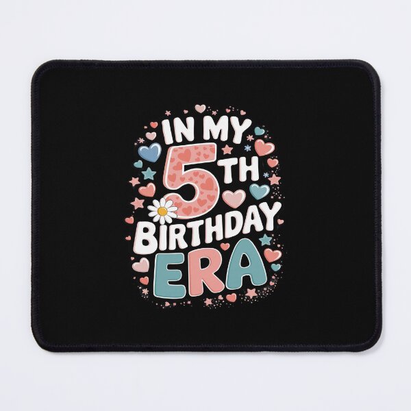 Item preview, In My 5th Birthday Era Girl Five Bday 5 Year Old designed and sold by MarkLeedsArt.