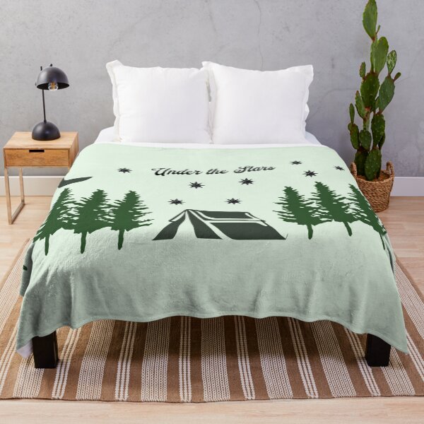 Item preview, Under the Stars Camping Fun designed and sold by WJ Cozy Creations.
