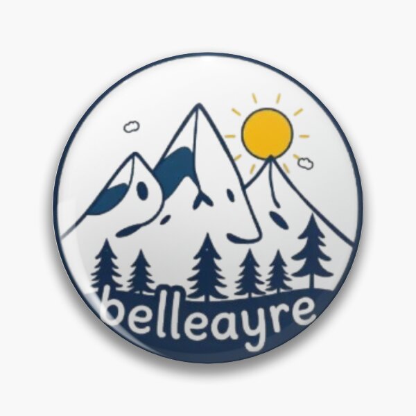 Item preview, Belleayre Alpine  Design – Cute Snowy Peaks Artwork designed and sold by MystiColo.