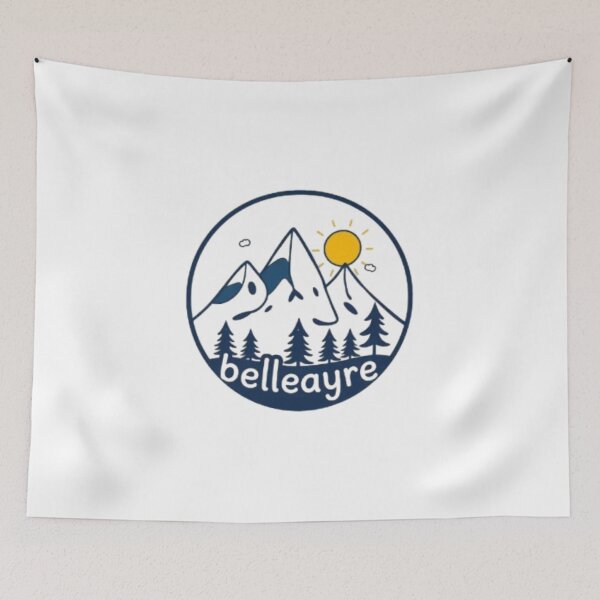 Item preview, Belleayre Alpine  Design – Cute Snowy Peaks Artwork designed and sold by MystiColo.