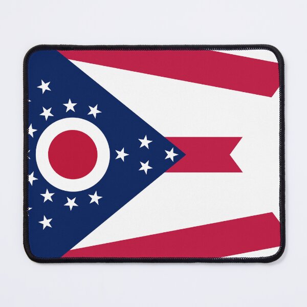 Item preview, Ohio State Flag Minimal designed and sold by NTGUILTY.