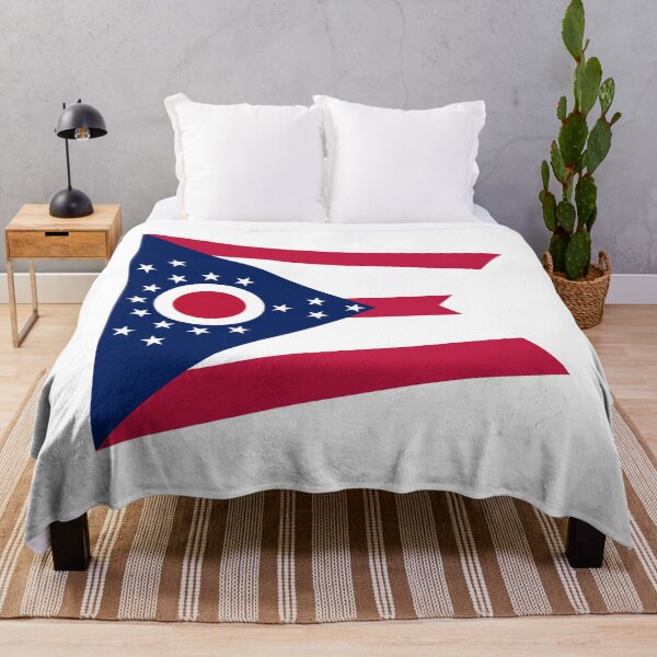 Item preview, Ohio State Flag Minimal designed and sold by NTGUILTY.