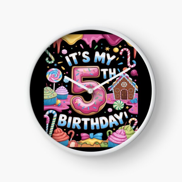 Item preview, It’s My 5th Birthday Sweet Candy 5 Year Old Girl Party  designed and sold by MarkLeedsArt.