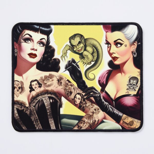Item preview, Alternative Tattooed Girls designed and sold by PulpVintage.