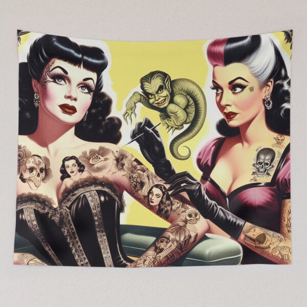 Item preview, Alternative Tattooed Girls designed and sold by PulpVintage.