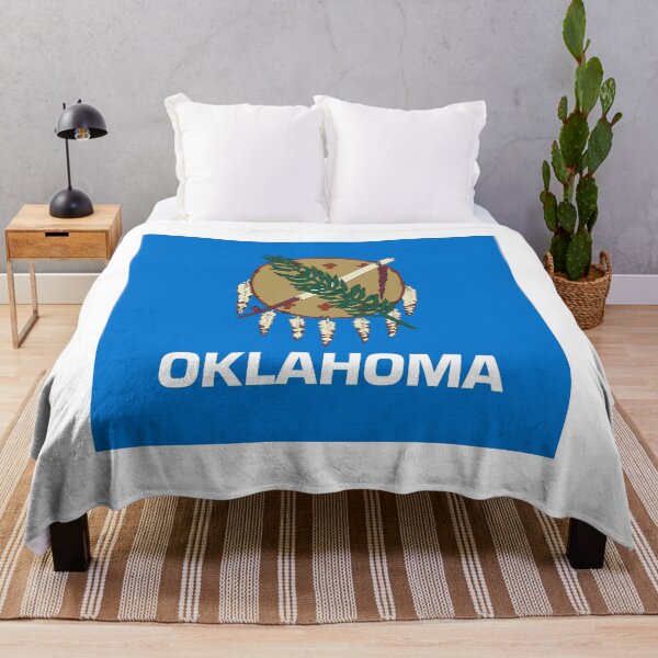 Item preview, Oklahoma State Flag Minimal designed and sold by NTGUILTY.