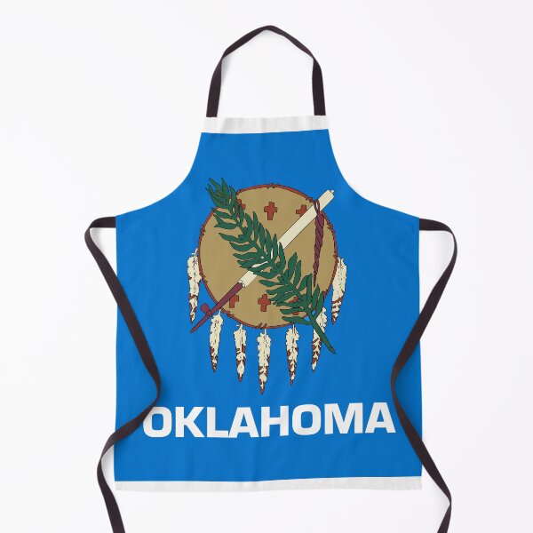 Item preview, Oklahoma State Flag Minimal designed and sold by NTGUILTY.