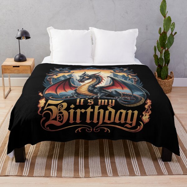 Item preview, It's My 5th Birthday Dragon 5 Birthday 5 Year Old Boy  designed and sold by CombatTask.