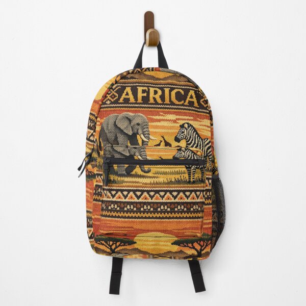 Item preview, Safari Adventure – African Knitting Pattern with Elephant and Zebra designed and sold by Mauswohn.