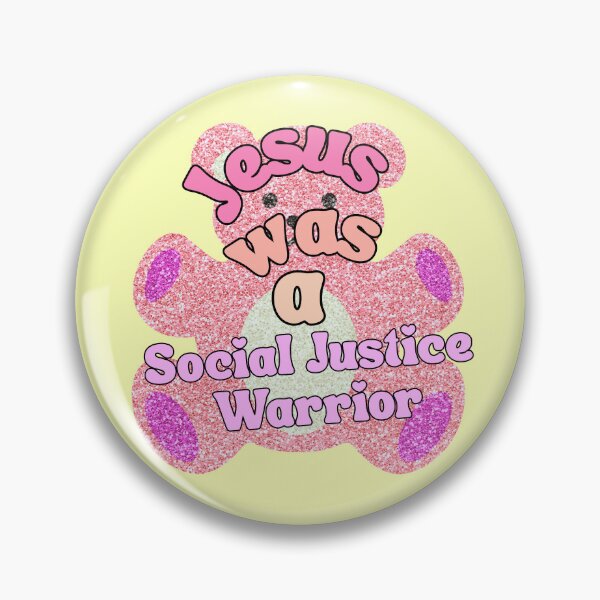 Item preview, Jesus Was A Social Justice Warrior - Wearable Cutesy Reminder  designed and sold by Parasocialite.