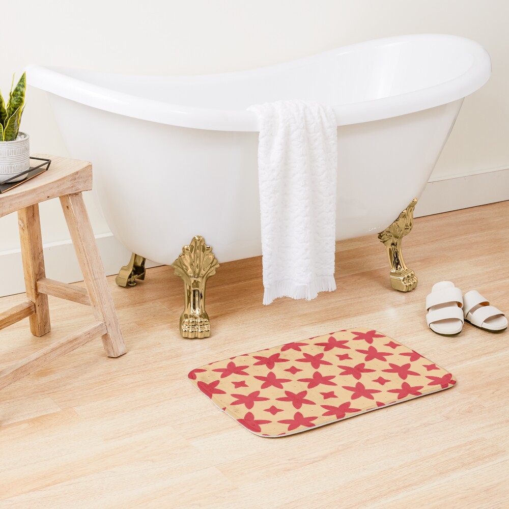 Vista previa del artículo con la obra «Alfombra de baño», diseñado y vendido por Rucku.