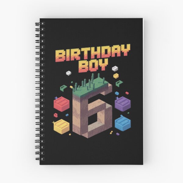 Item preview, Birthday Boy It's My 6th Birthday Video Game Pixel1  designed and sold by MythWoot.