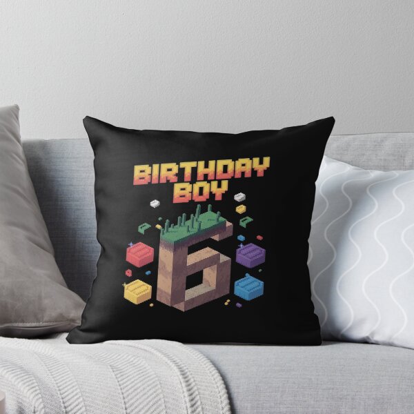 Item preview, Birthday Boy It's My 6th Birthday Video Game Pixel1  designed and sold by MythWoot.