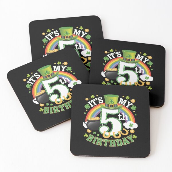 Item preview, It's My 5th Birthday St. Patrick's Day I'm 5 Irish Bday  designed and sold by AquaKiev.