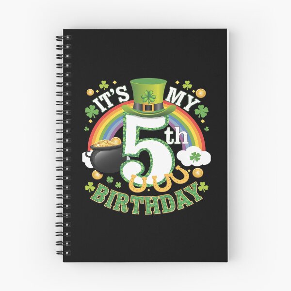 Item preview, It's My 5th Birthday St. Patrick's Day I'm 5 Irish Bday  designed and sold by AquaKiev.