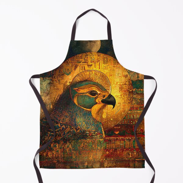 Item preview, Ra-Horakhty, Horus of the Two Horizons | Egyptian Mythology Wall Art designed and sold by Stoneflower-Art.