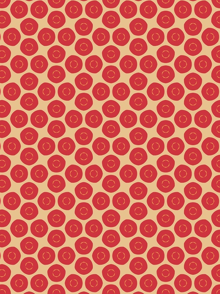 Imagen 5 de 5, Vestido acampanado con la obra Modern Retro Geometric Floral Pattern - Mid Century Geometric Art, diseñada y vendida por Rucku.