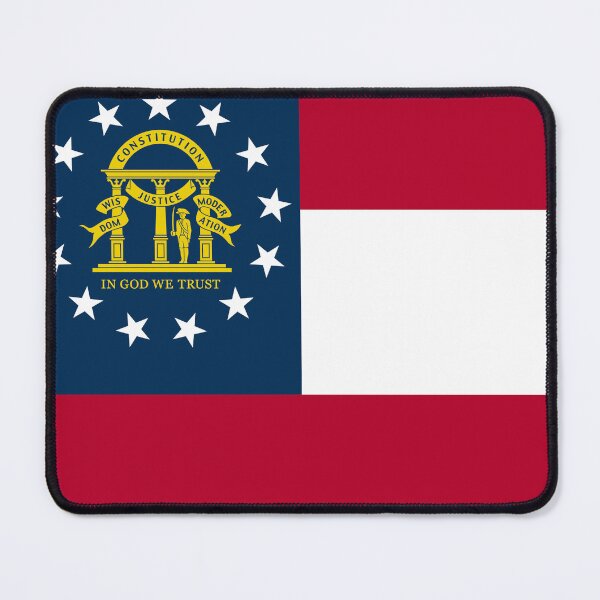 Item preview, Georgia State Flag Minimal Design designed and sold by NTGUILTY.