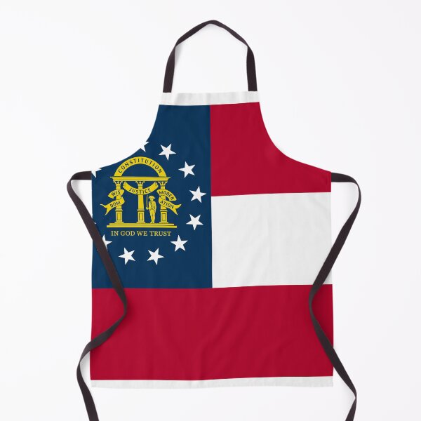 Item preview, Georgia State Flag Minimal Design designed and sold by NTGUILTY.