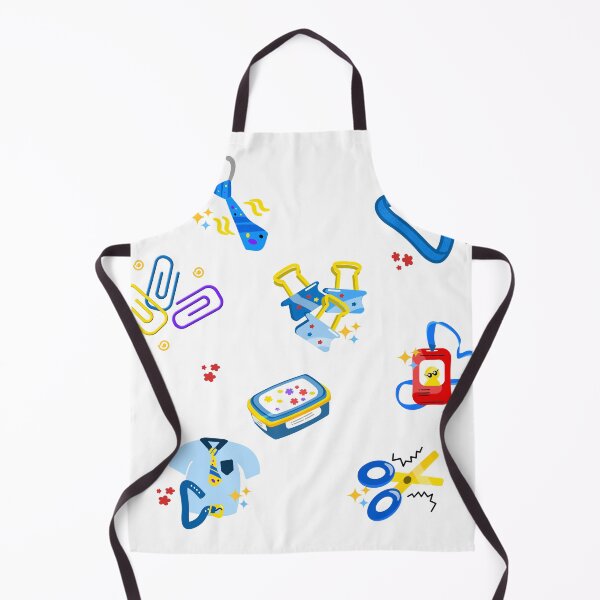 Item preview, Cute School Supplies Sticker Set | Fun Kids Stationery Illustration designed and sold by steekeets.