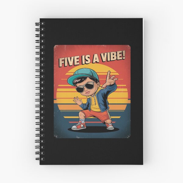 Item preview, Kids 5 Year Old Birthday Dabbing Boy Five Is A Vibe 5th Bday designed and sold by AquaKiev.