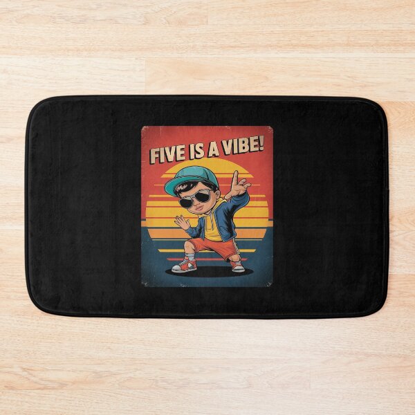Item preview, Kids 5 Year Old Birthday Dabbing Boy Five Is A Vibe 5th Bday designed and sold by AquaKiev.