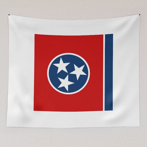 Item preview, Tennessee State Flag Minimal Design designed and sold by NTGUILTY.
