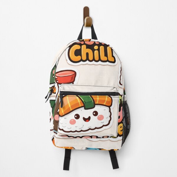 Item preview, Kawaii Sushi & Chill Cute Food Pun Sticker Pack designed and sold by goodcrystals.