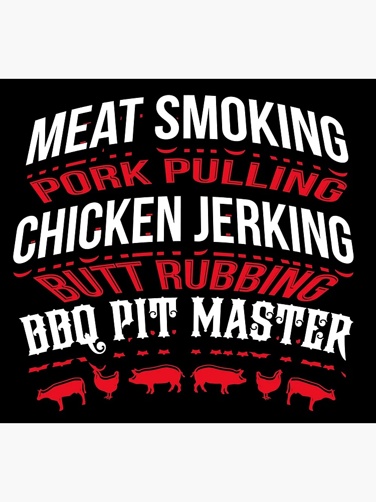 d Smoke That Vintage Meat Smoker Gift Funny BBQ Pitmasters - Pitmaster Bbq  - Posters and Art Prints
