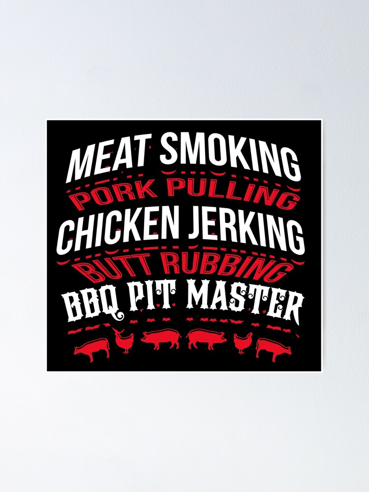 Eat Beef gifts for BBQ lovers Poster for Sale by DesignAP