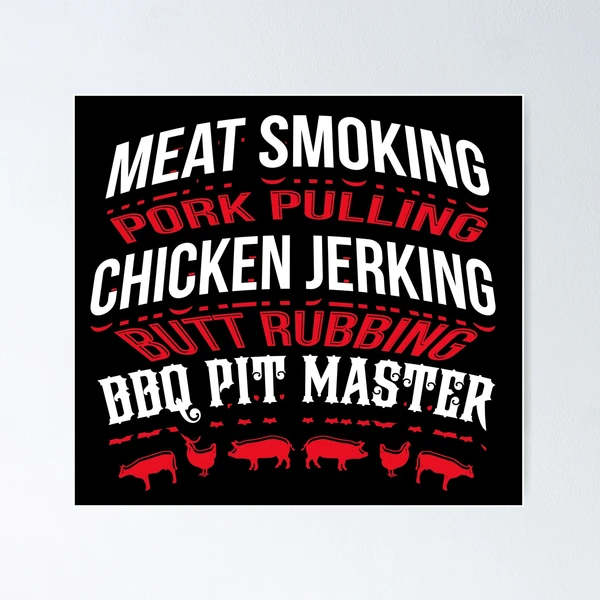 Eat Beef gifts for BBQ lovers Poster for Sale by DesignAP