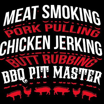 d Smoke That Vintage Meat Smoker Gift Funny BBQ Pitmasters - Pitmaster Bbq  - Magnet