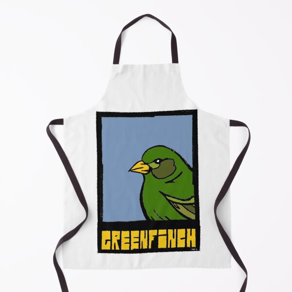 Item preview, Greenfinch – Bold Pop Art - Bird art Illustration by GW-ART designed and sold by GWARTGB.