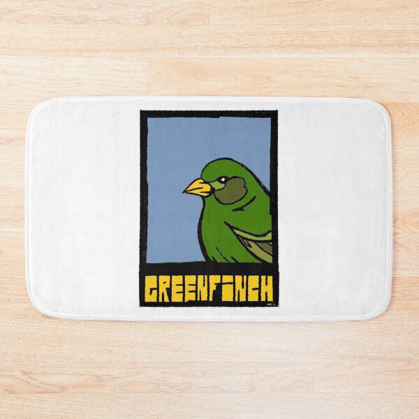 Item preview, Greenfinch – Bold Pop Art - Bird art Illustration by GW-ART designed and sold by GWARTGB.