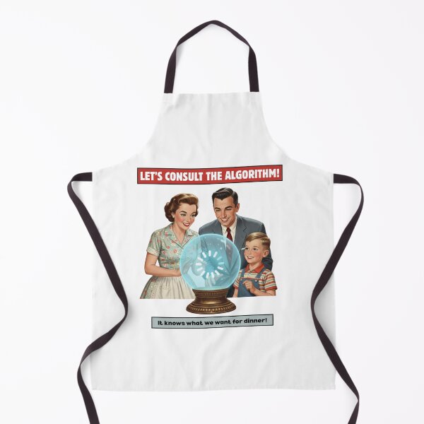 Item preview, Consult the Algorithm | Funny Retro Family Tech Art designed and sold by Vantage Print Co..