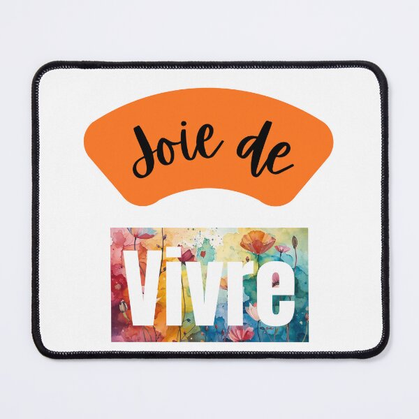 Item preview, "Joie de Vivre" French phrase artwork designed and sold by AndysTeeShop.