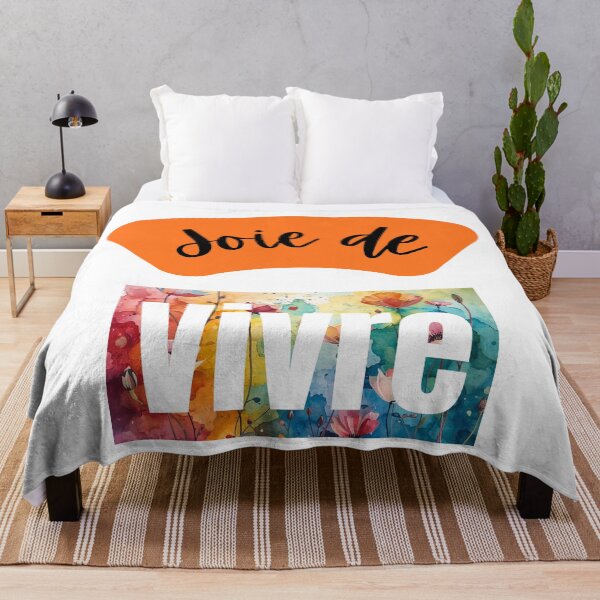 Item preview, "Joie de Vivre" French phrase artwork designed and sold by AndysTeeShop.