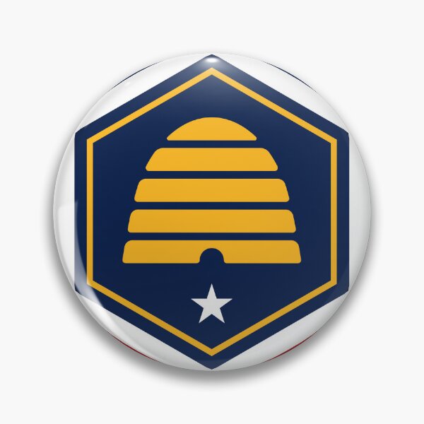 Item preview, Utah State Flag Minimal Design designed and sold by NTGUILTY.