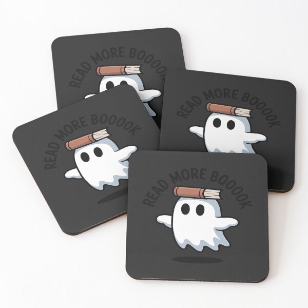 Item preview, Ghost Read More Books Embroidery designed and sold by Dolostope.