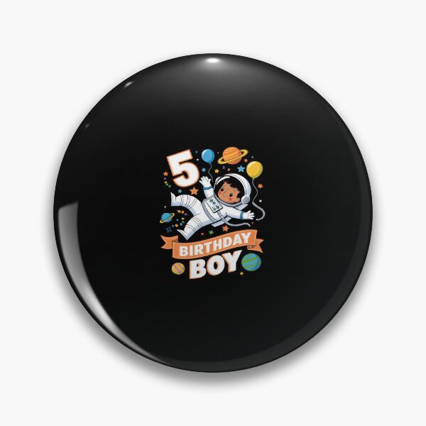 Item preview, Kids 5 Year Old Boy Astronaut 5th Birthday Boy  designed and sold by CombatTask.