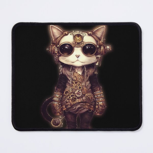 Artikelvorschau, Steampunk-Katze entworfen und verkauft von TheSamuraiCat.