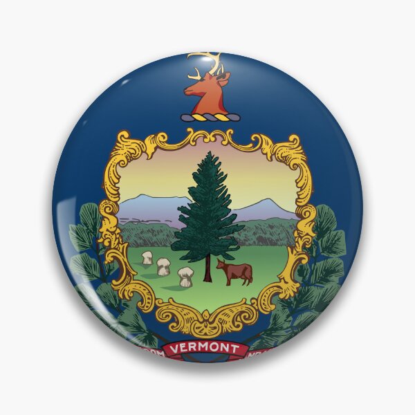 Item preview, Vermont State Flag Minimal Design designed and sold by NTGUILTY.