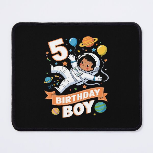 Item preview, Kids 5 Year Old Boy Astronaut 5th Birthday Boy designed and sold by CombatTask.